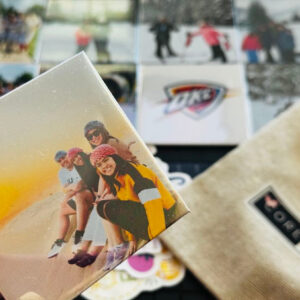 C. Custom Photo Magnets – Set of 15 Square 2.5"x2.5" Magnets