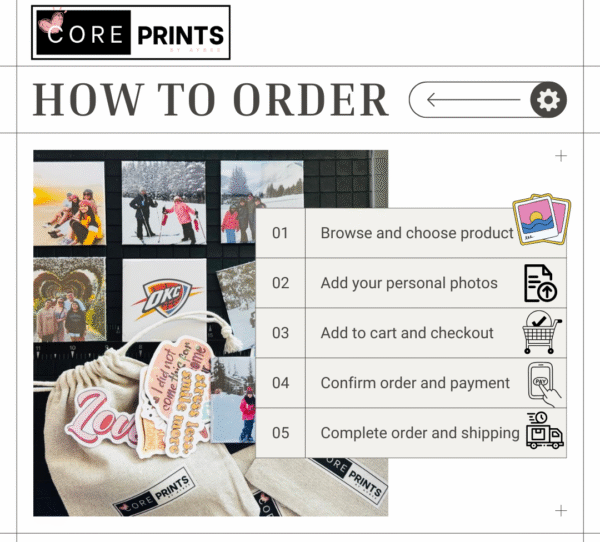 B. Custom Photo Magnets – Set of 9 Square 2.5"x2.5" Magnets - Image 4